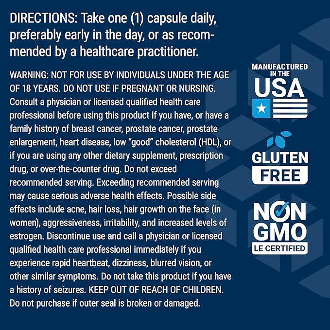 Life Extension Pregnenolone - Hormone Balance Supplement for Healthy Hormone Levels, 100 mg - Hormone Balance, Memory, Focus, Cognitive Health - Gluten-Free, Non-GMO, 100 Capsules