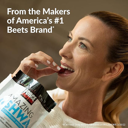 FORCE FACTOR Amazing Ashwa for Stress Relief, Memory, Focus, and Immune Support Health, Ashwaganda Supplement with KSM-66 Ashwagandha for Stress, 120 Soft Chews