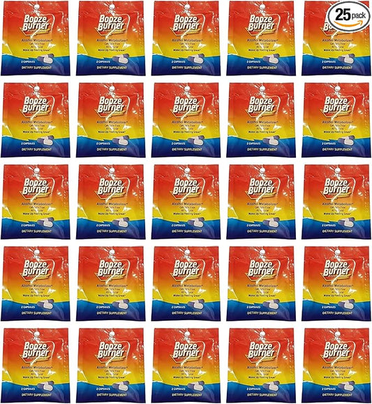 |25 Pack| Over-Indulgence-Prevention Ultimate Pre-Party-Supplement Hydration. Reduce a Possible Hangover. The Ultimate Party Supplement: Keep The Fun Going, All Night Long!