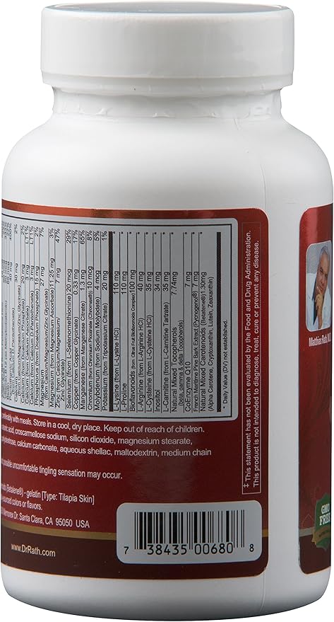 Cardiovascular Health Dr. Rath 90 Tabs