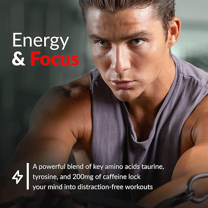 Force Factor Test X180 Pre-Workout Powder & Energy Supplement, Boost Focus & Endurance, Build Muscle & Strength, Nitric Oxide Supplement with Ashwagandaha & L-Citrulline, Blue Raspberry, 30 Servings