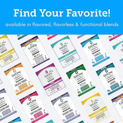 GoLive Immune Defense Sugar-Free Synbiotic (Probiotics + Prebiotics); +25 Billion CFUs; 10 Clinical Strains. Formulated and Recommended by Doctors and Dietitians for Digestion, Metabolism, Immunity.