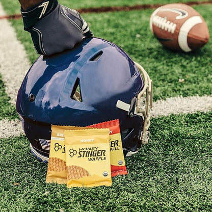 Honey Stinger Organic Mini Honey Waffles | Energy Stroopwafel for Exercise, Endurance and Performance | Sports Nutrition for Home & Gym, Pre and Post Workout | 1 Bag, 5.3 Ounce