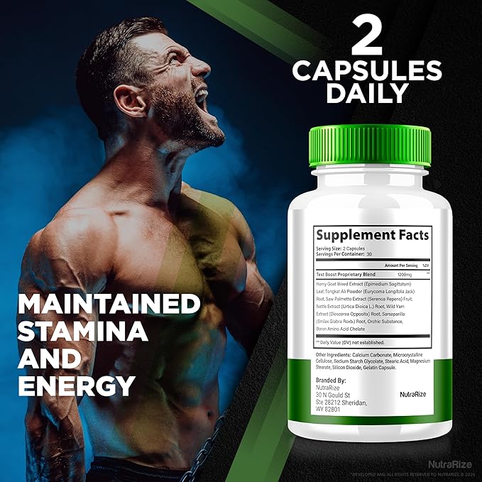 Eroboost Supplement for Men, Eroboost Male Supplement, Daily Nutrition to Support Peak Performance and Overall Wellness, Official Ero Boost Formula Reviews (60 Capsules)