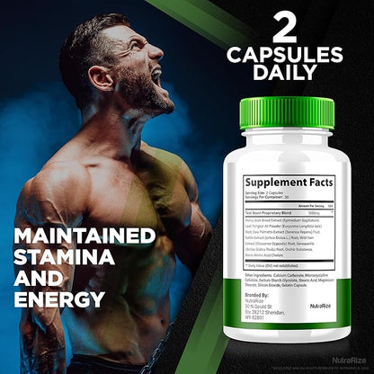 Eroboost Supplement for Men, Eroboost Male Supplement, Daily Nutrition to Support Peak Performance and Overall Wellness, Official Ero Boost Formula Reviews (60 Capsules)