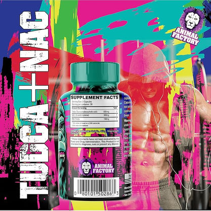 Tudca + NAC N-Acetyl Cysteine Liver Support Supplement - Tudca 600mg with N-Acetyl Cysteine 300mg Anti-Aging Liver Support | Tauroursodeoxycholic Acid | NAC N-Acetyl Cysteine | 60 Capsules