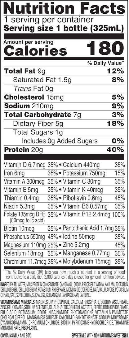 SlimFast Advanced Energy High Protein Meal Replacement Shake, Rich Chocolate, 20g of Ready to Drink Protein with Caffeine, 11 Fl. Oz Bottle, 4 Count (Pack of 3) (Packaging May Vary)