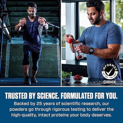 Dymatize Elite 100% Whey Protein Powder, 25g Protein, 5.5g BCAAs & 2.7g L-Leucine, Quick Absorbing & Fast Digesting for Optimal Muscle Recovery, Cookies & Cream, 2 Pound, 25 Servings