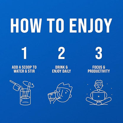 Nello Supercalm Drink Mix - Ashwagandha KSM 66, Magnesium Glycinate, L-Theanine, Vitamin D3 - Ashwagandha Root Extract, Magnesium & L-Theanine Supplement - (30 Servings) - 3 Pack